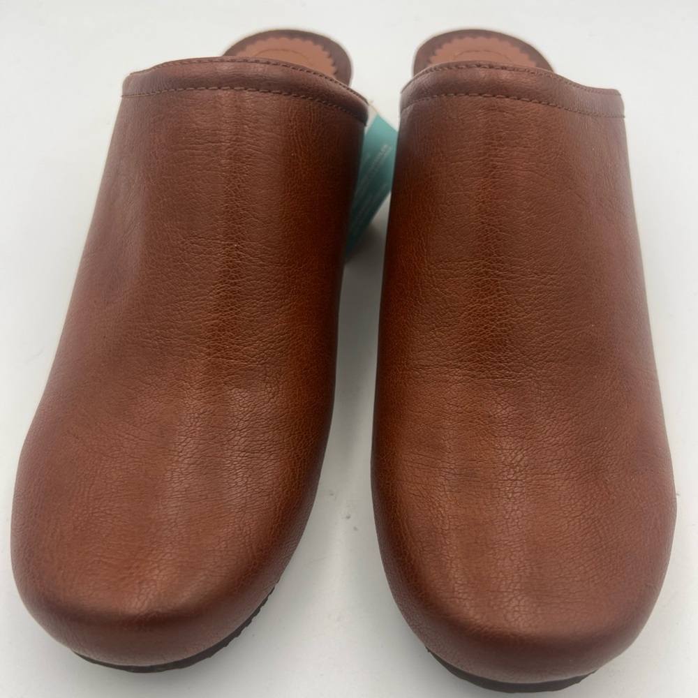 Baretraps Lilibet Mules Women’s Size 8.5M Cognac Brown Ultra Comfort Slides NWT - Picture 4 of 11